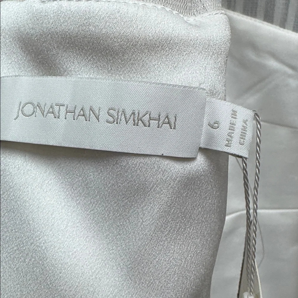 SIMKHAI Benton Pleated Tulle Dress - Picture 6 of 8